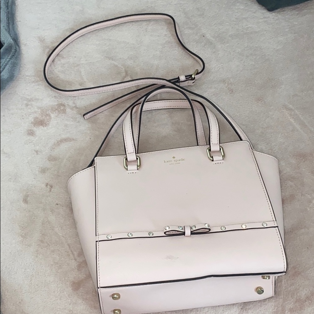 gorgeous pink kate spade purse